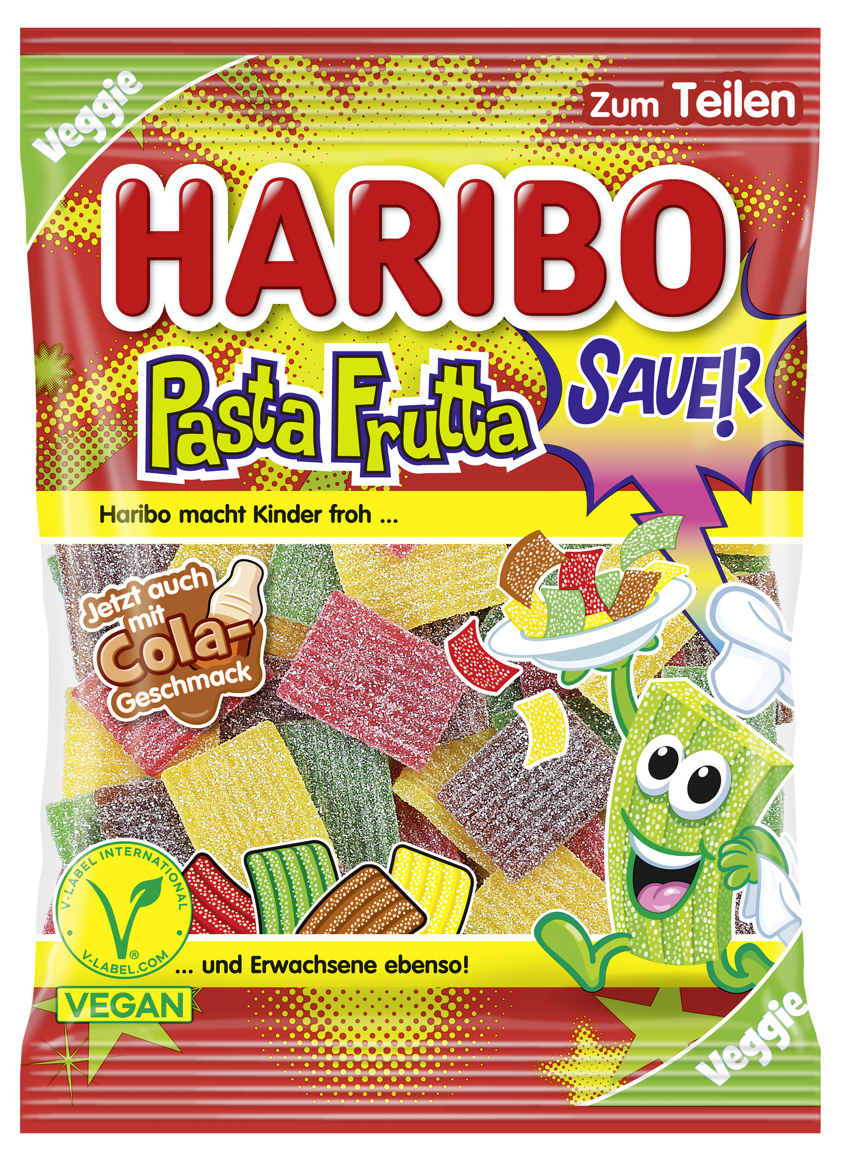 Produkt Verpackung von HARIBO Pasta Frutta 160g