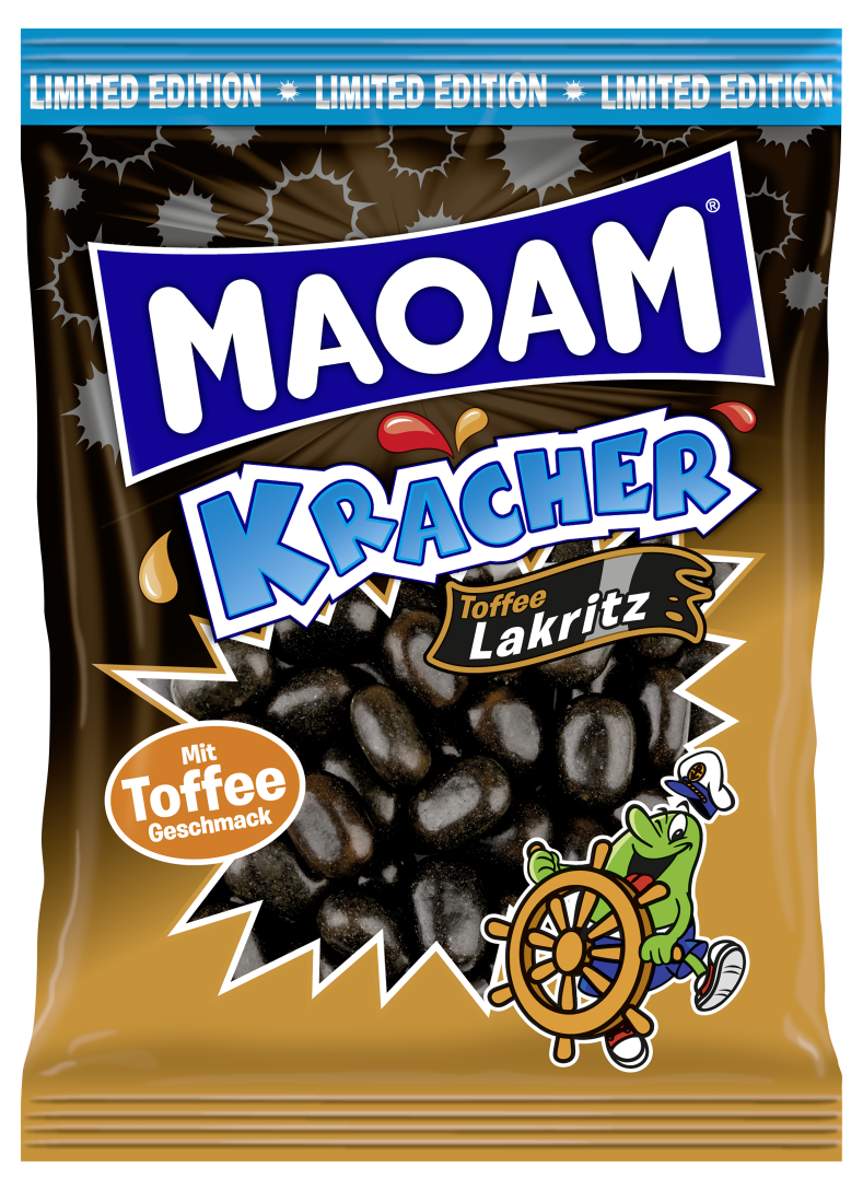 MAOAM Kracher Toffee Lakritz packshot front