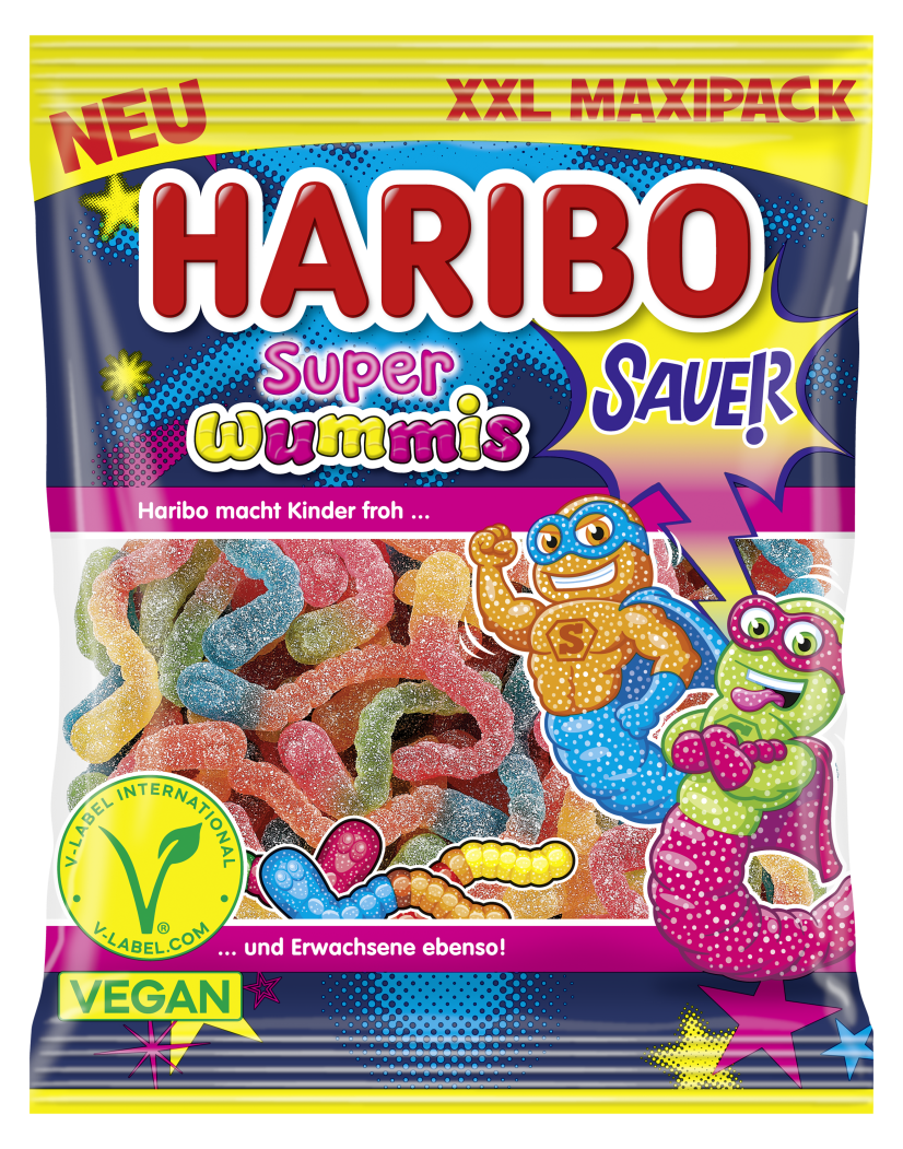 HARIBO Super Wummis Packshot Maxipack