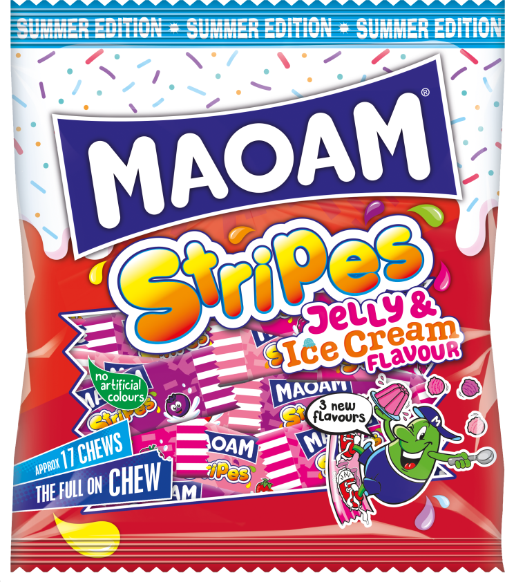 MAOAM Stripes Jelly Ice Cream 140g
