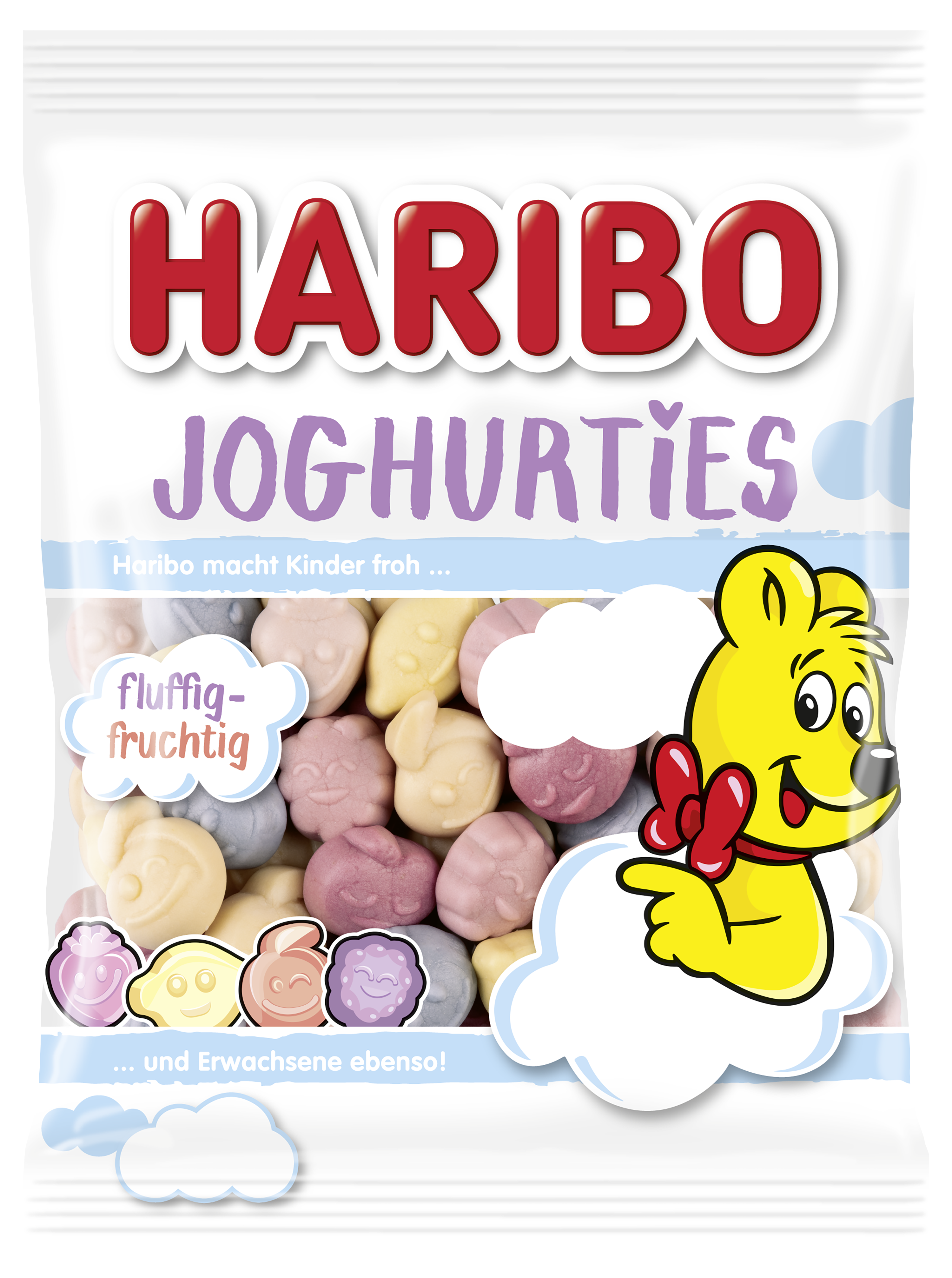 Produktabbildung HARIBO Joghurties 160g Beutel