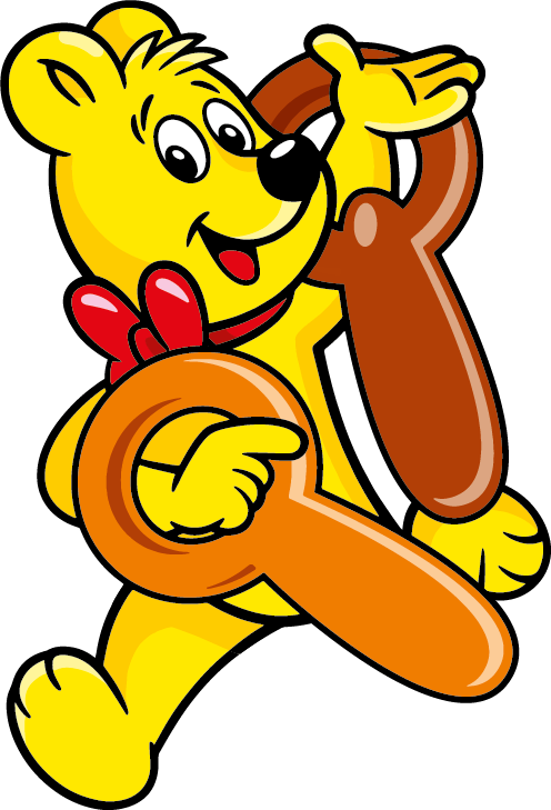 HARIBO Süße Schnuller Illustration