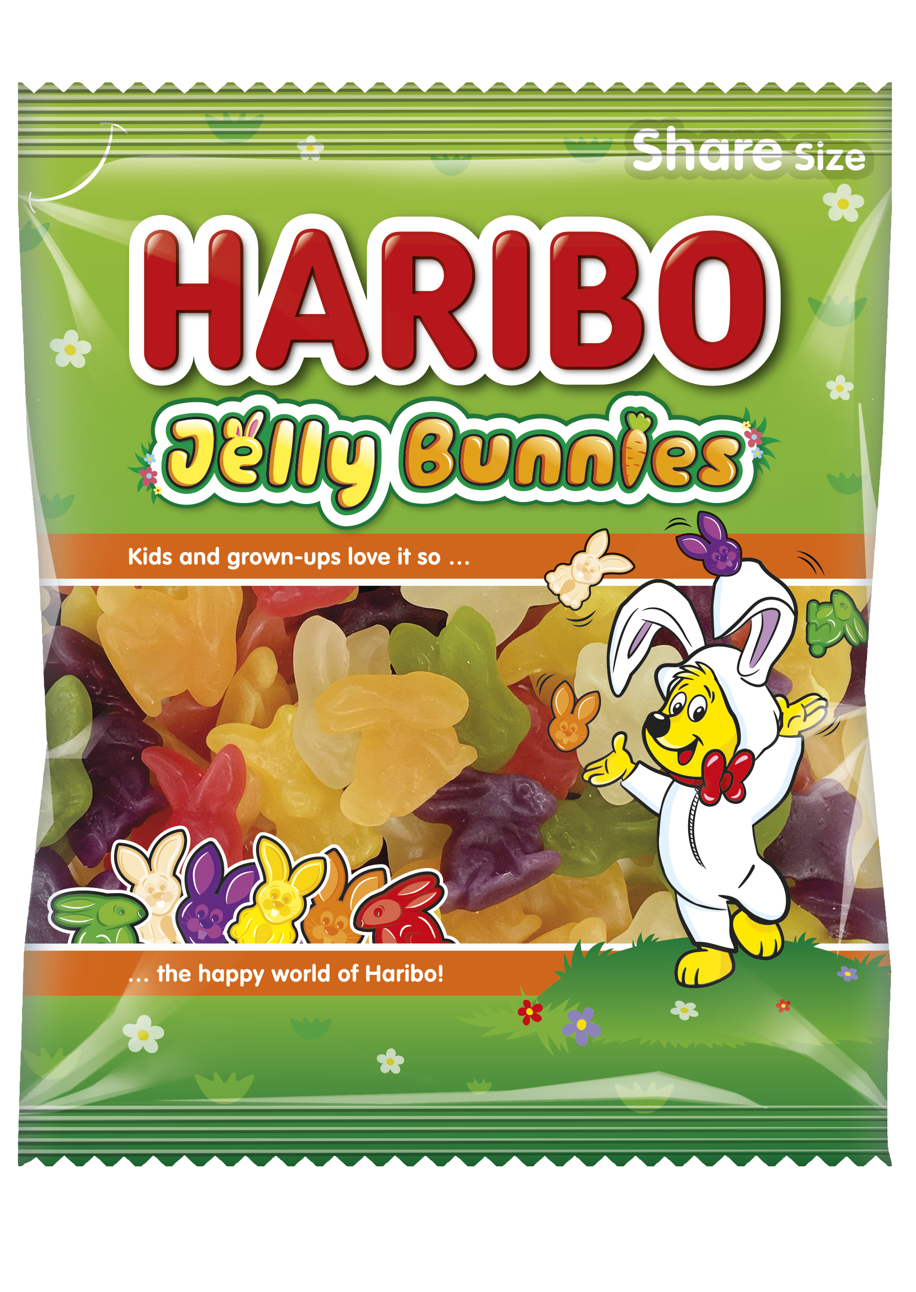 144974 E Jelly Bunnies Prepack 12 x 160g NPM