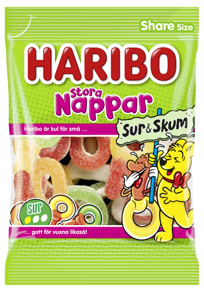 Stora Nappar Sur & Skum