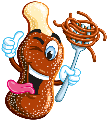 HARIBO Spaghetti Cola Illustration
