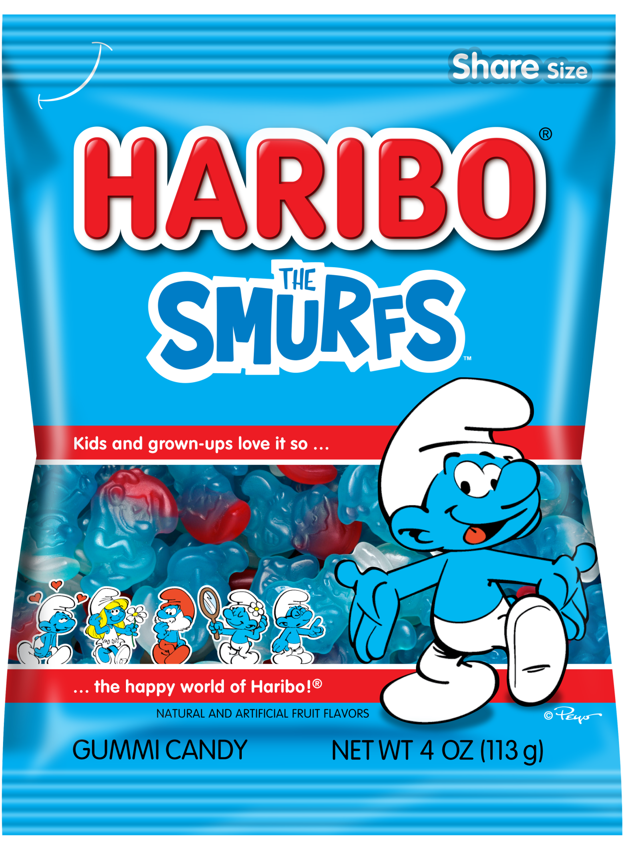 Haribo Smurfen 75g