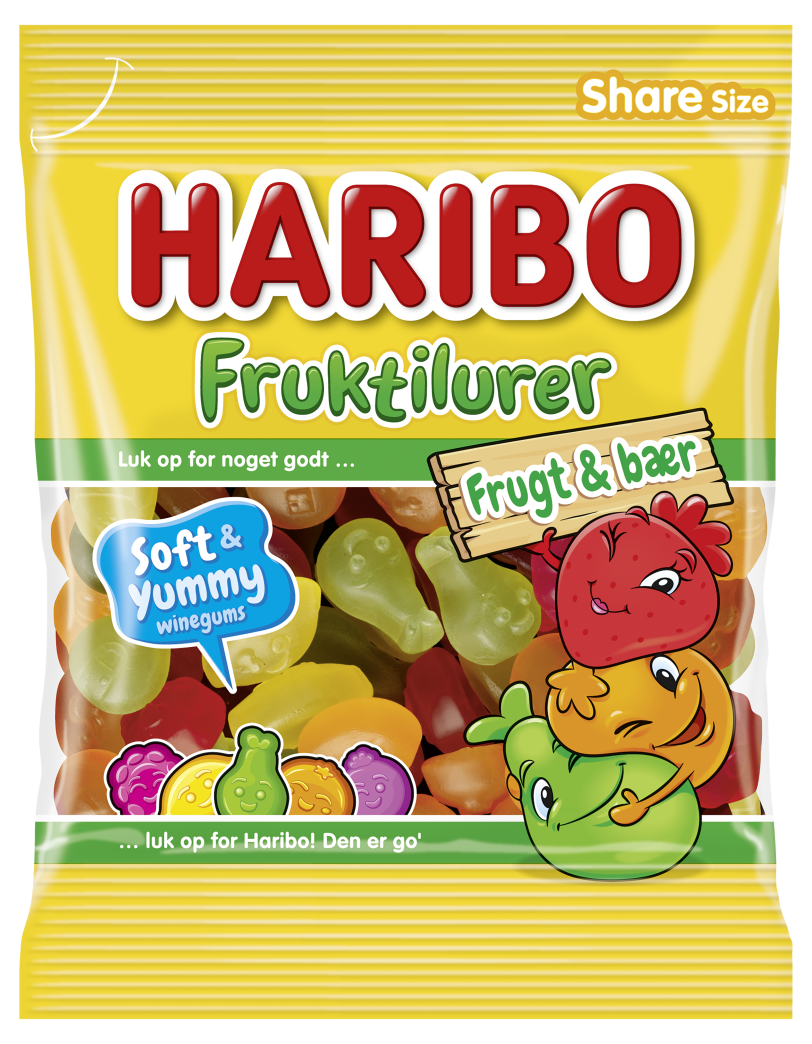 Fruktilurer Frugt og Bær