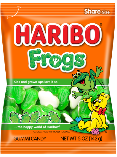 Pack of HARIBO Frogs